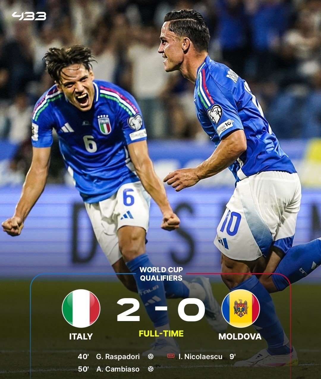 智利险胜意大利,德布劳内打破历史纪录 智利险胜意大利,德布劳内打破历史纪录